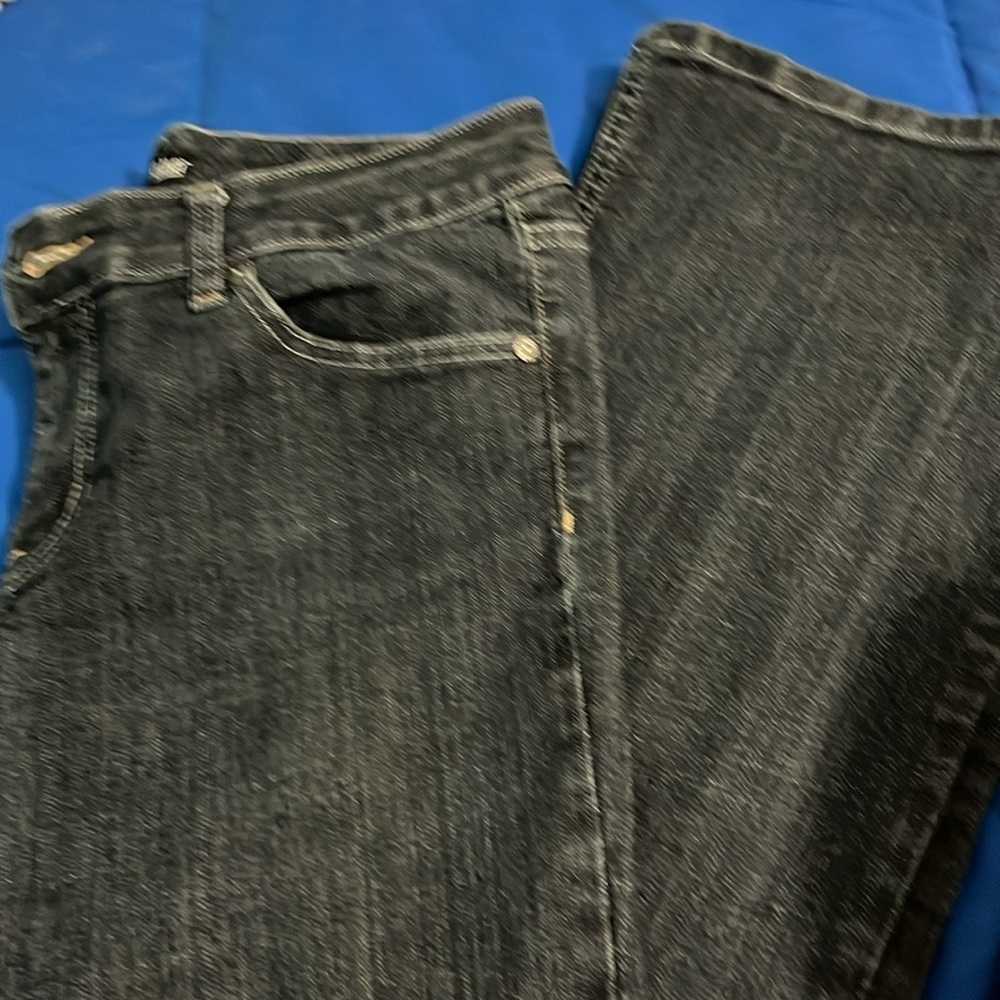 A.n.a. Straight Fit size 8 dark wash denim jeans - Picture 12 of 12